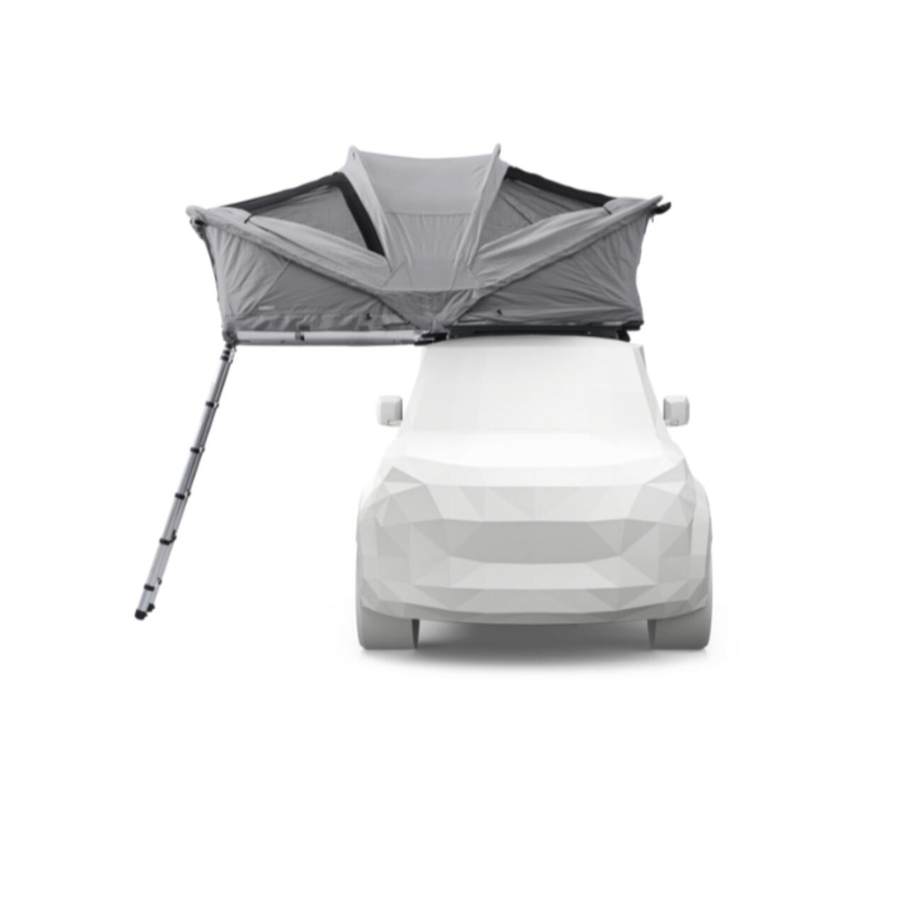 Cort auto cu prindere pe plafon, Thule, Approach 2 M, pentru 2-3 persoane, Ashland Grey