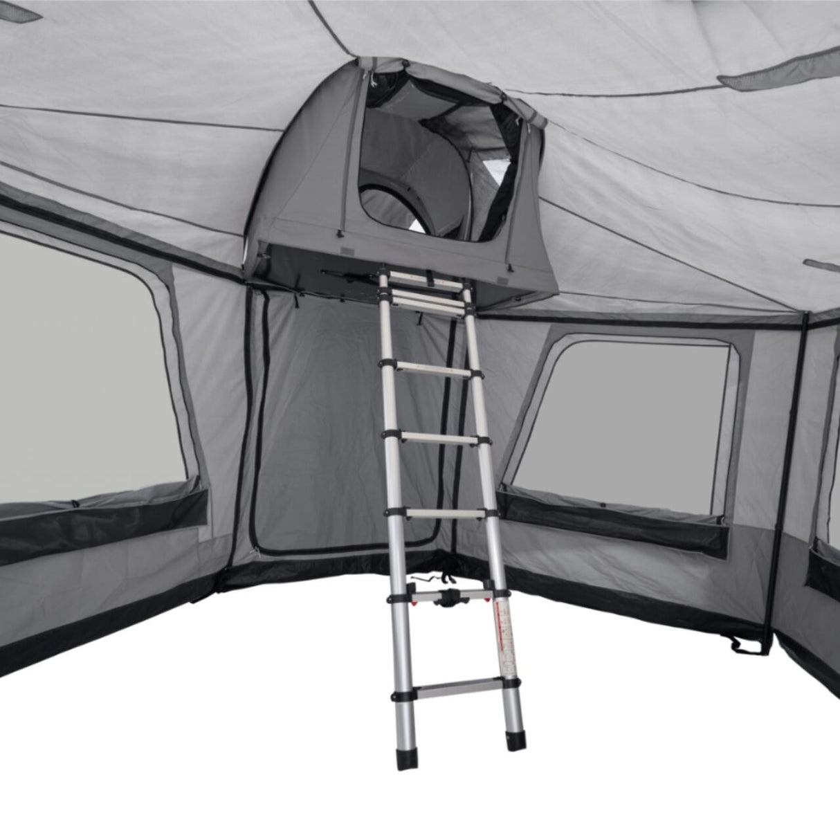 Cort auto cu prindere pe plafon, Thule, Approach 2 M, pentru 2-3 persoane, Ashland Grey