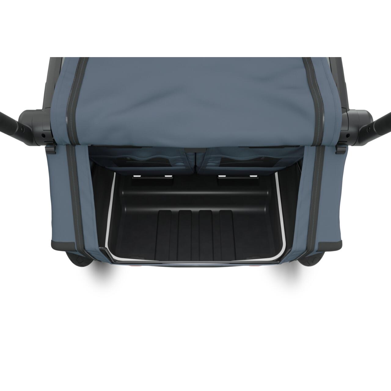 Carucior multisport double Thule Chariot Cab, Dark Gray