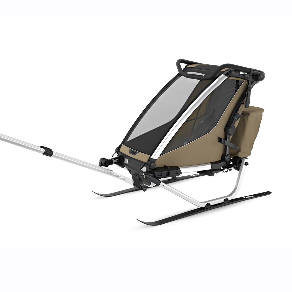 Kit de conversie pentru schi Thule Chariot 2 Cross-Country Skiing Kit