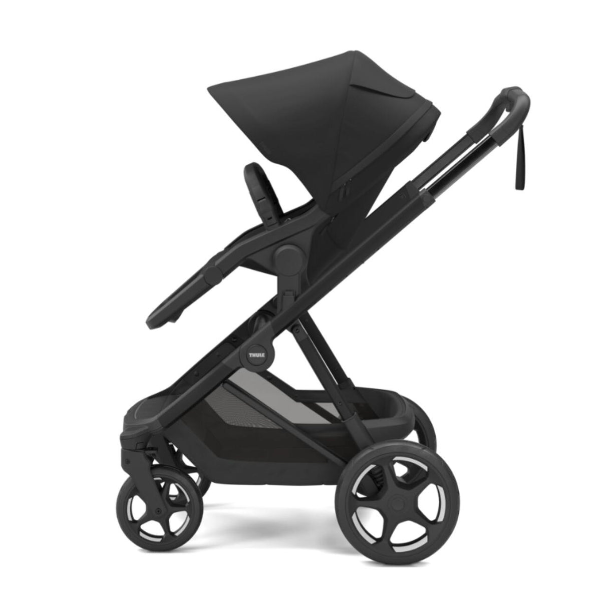 Set Carucior Thule Charm 2 in 1, sezut + landou, Black