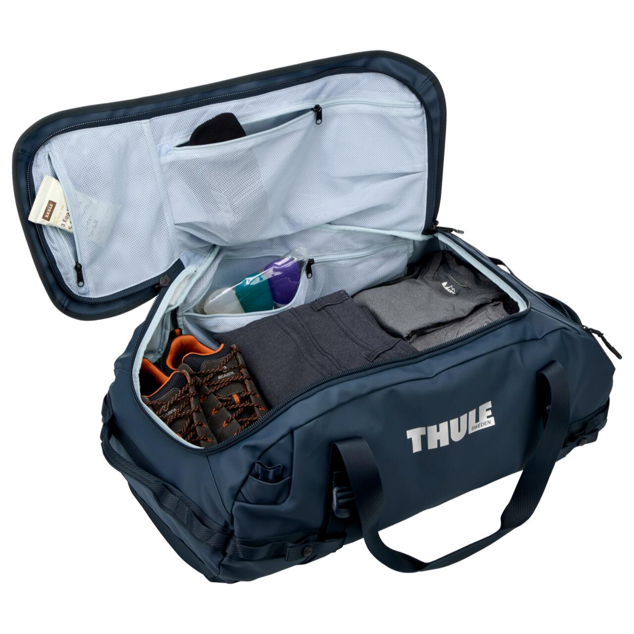 Geanta voiaj duffel, Thule, Chasm, 70L, Dark Blue