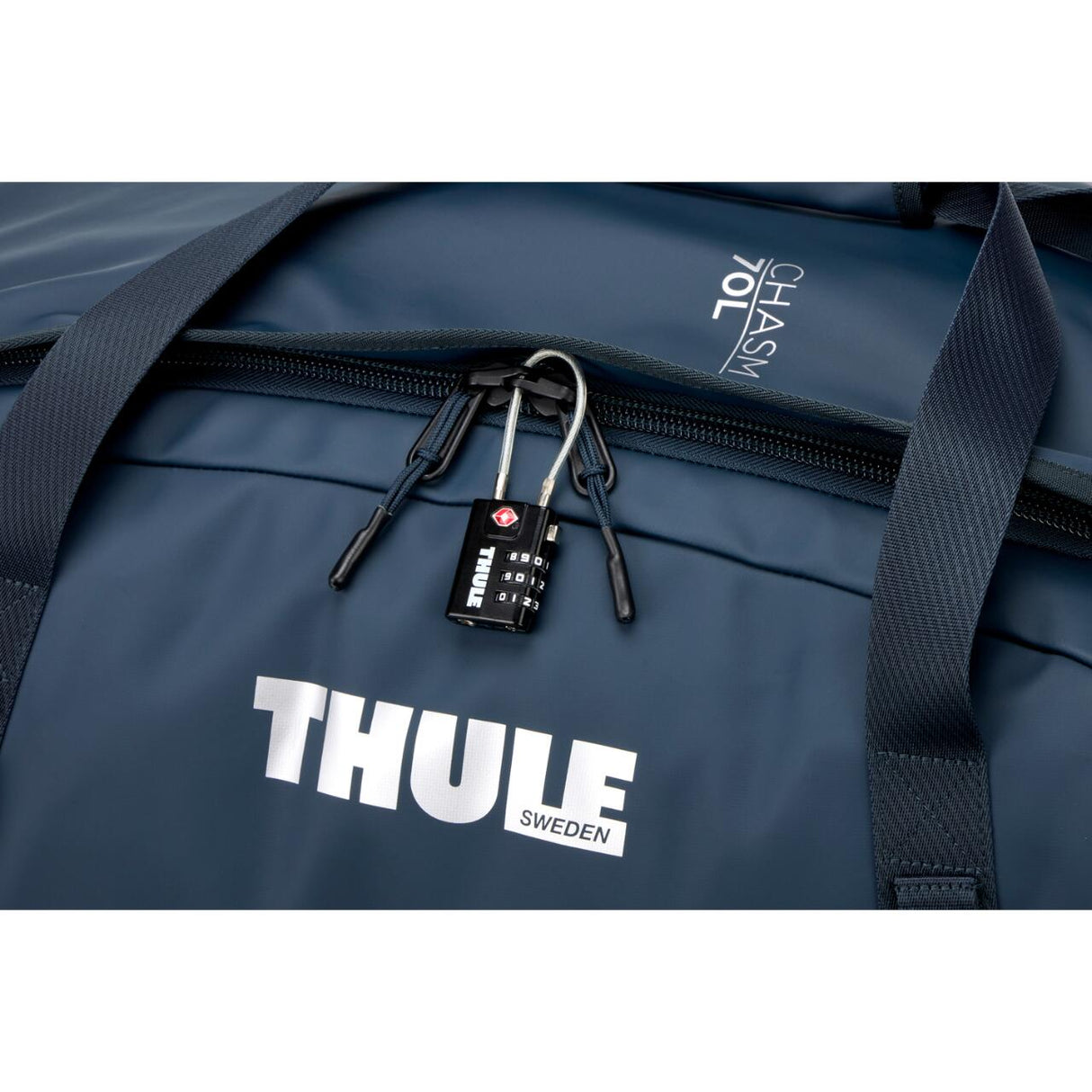 Geanta voiaj duffel, Thule, Chasm, 70L, Dark Blue