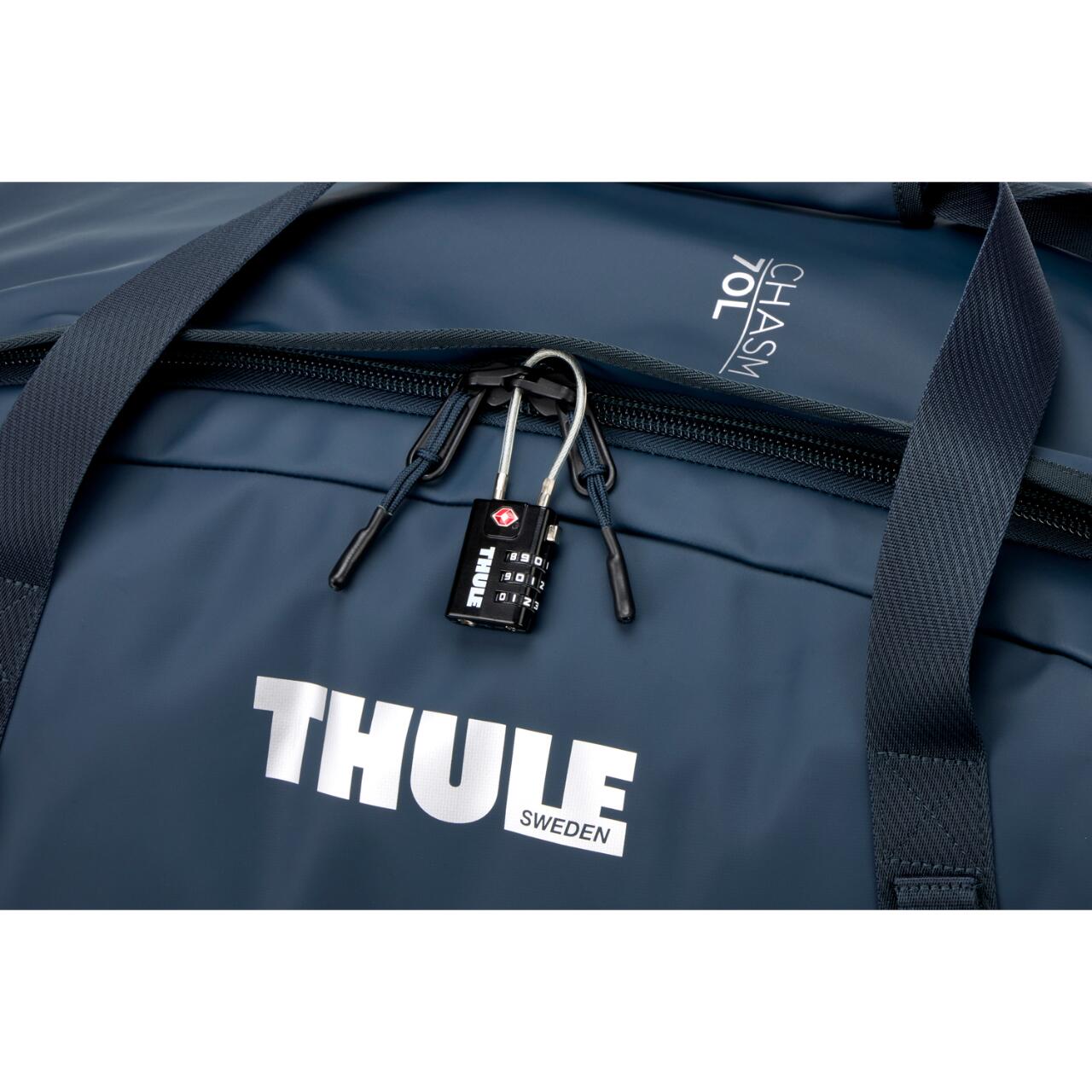 Geanta voiaj duffel, Thule, Chasm, 70L, Dark Blue