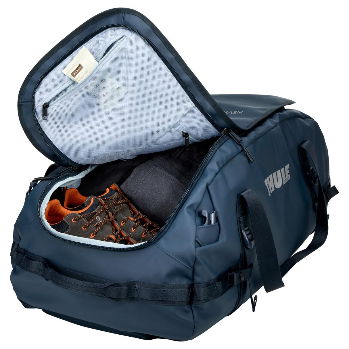 Geanta voiaj duffel, Thule, Chasm, 90L, Dark Blue