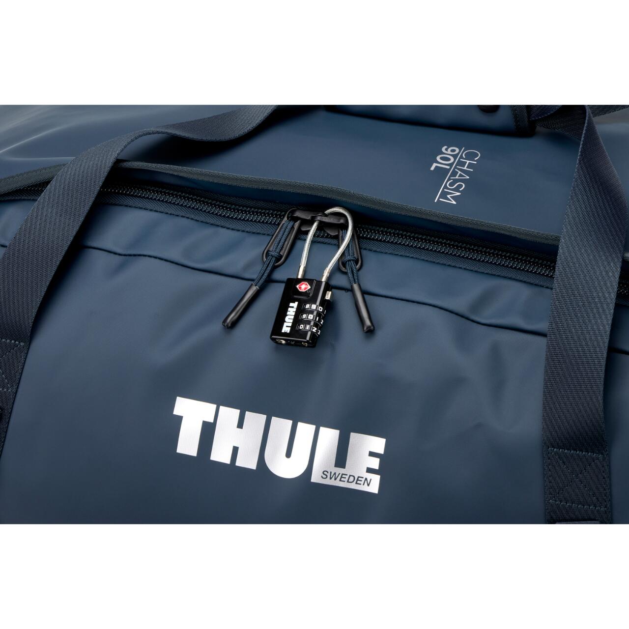 Geanta voiaj duffel, Thule, Chasm, 90L, Dark Blue