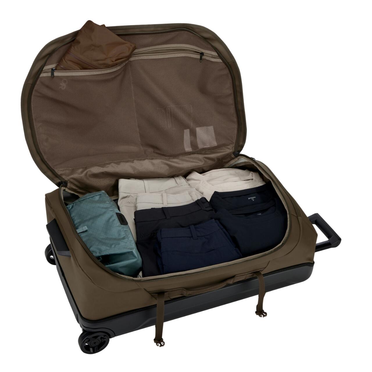 Geanta voiaj Thule Chasm Wheeled Check-In Duffel, 110 L, Deep Khaki
