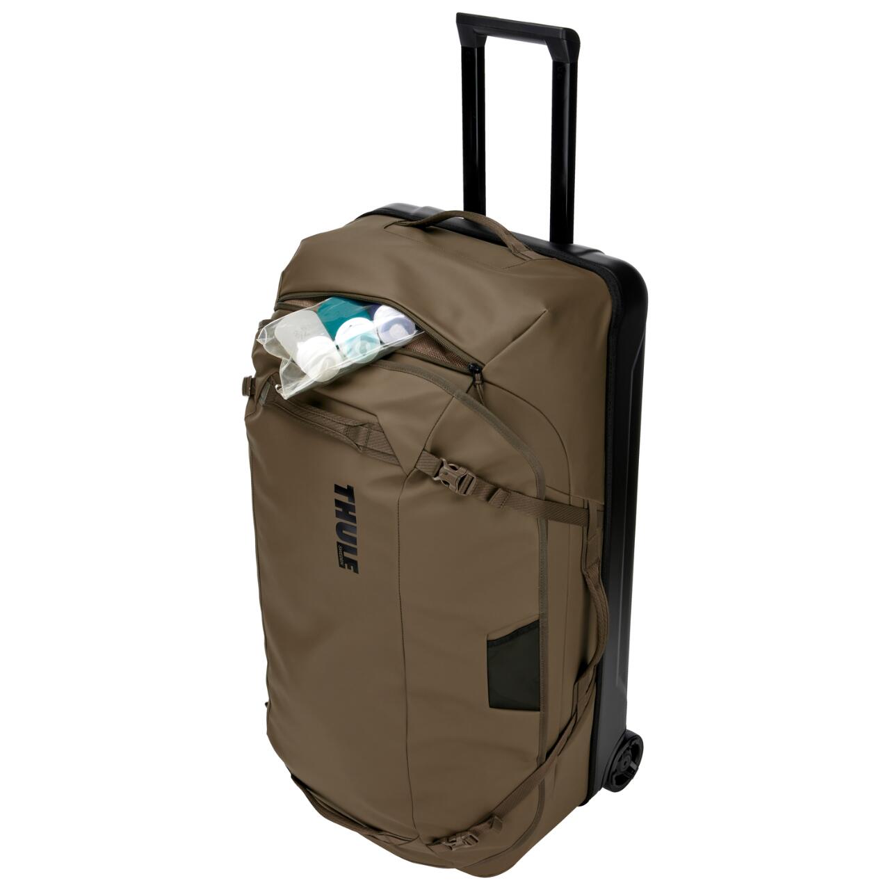 Geanta voiaj Thule Chasm Wheeled Check-In Duffel, 110 L, Deep Khaki