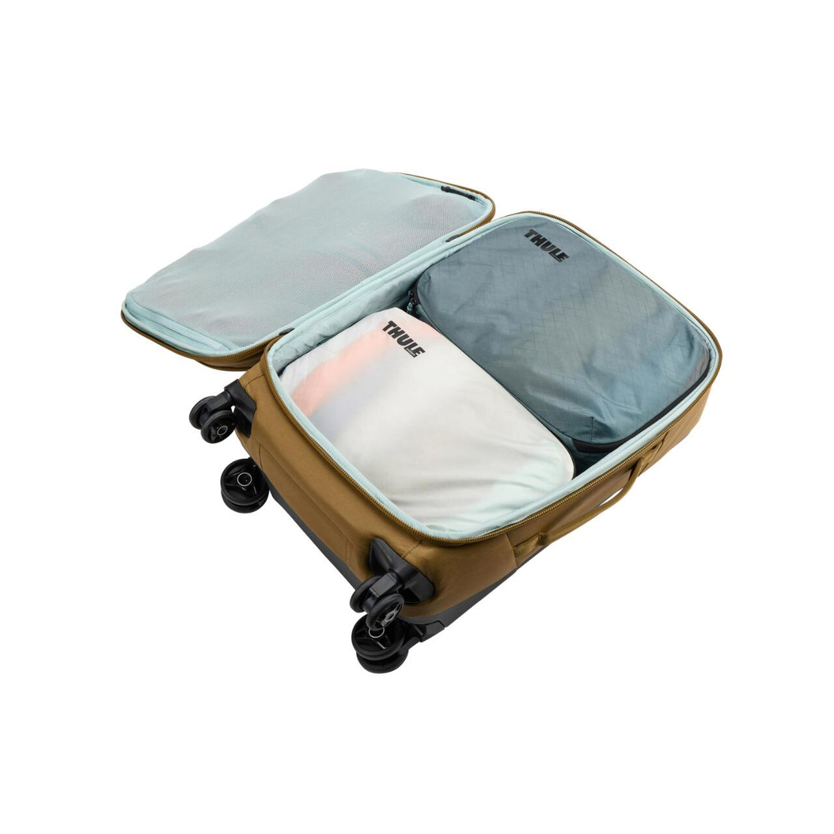 Saculet de depozitare cu 2 compartimente, Thule, mediu, albastru