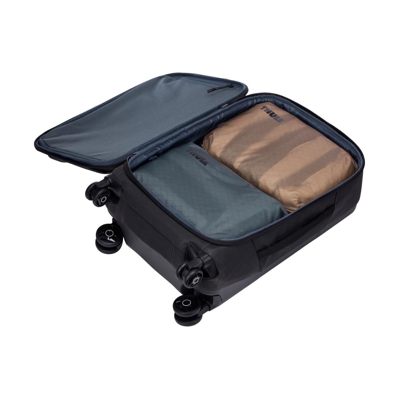 Saculet de depozitare Thule Compression Packing Cube mediu, bej