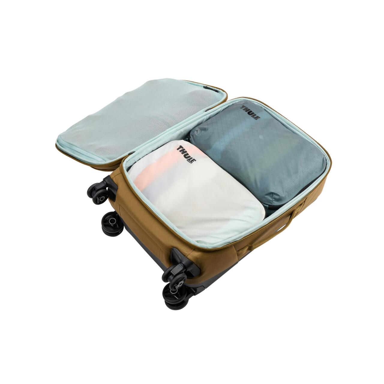 Saculet de depozitare Thule Compression Packing Cube mediu, albastru