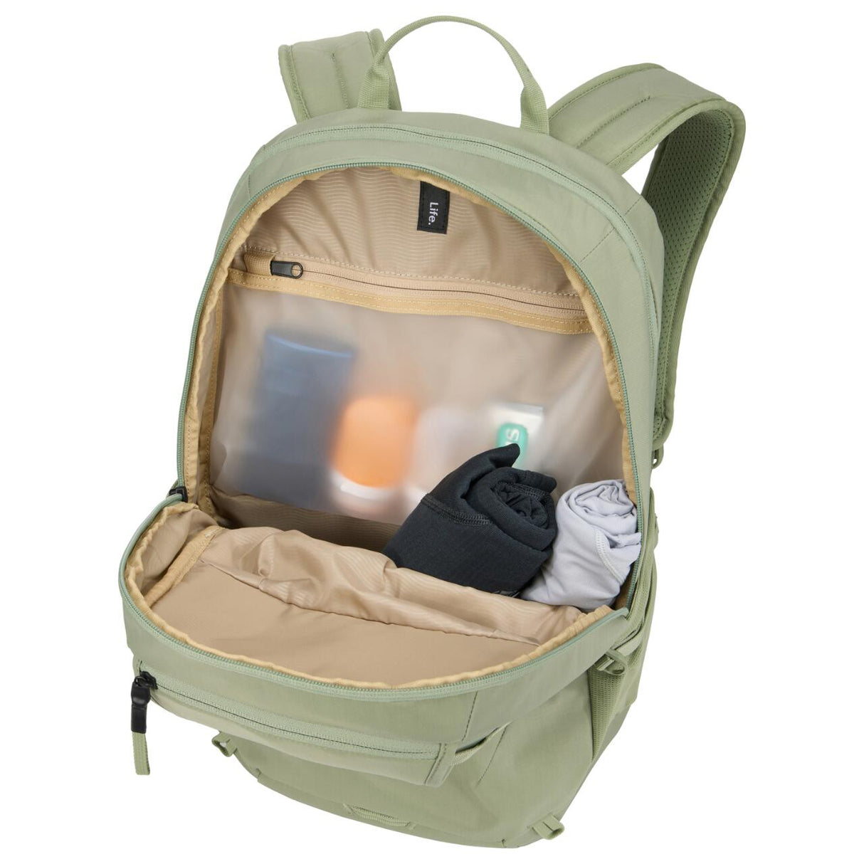 Rucsac urban cu compartiment laptop, Thule, EnRoute, 23L, Quiet Green