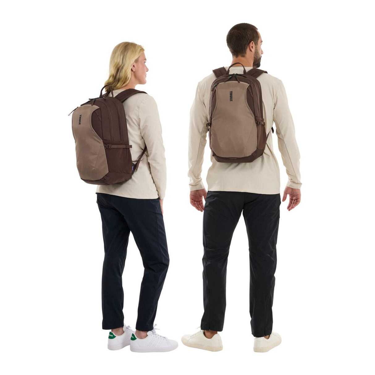 Rucsac urban cu compartiment laptop, Thule, EnRoute, 23L, Tinted Taupe/Nuanced Brown