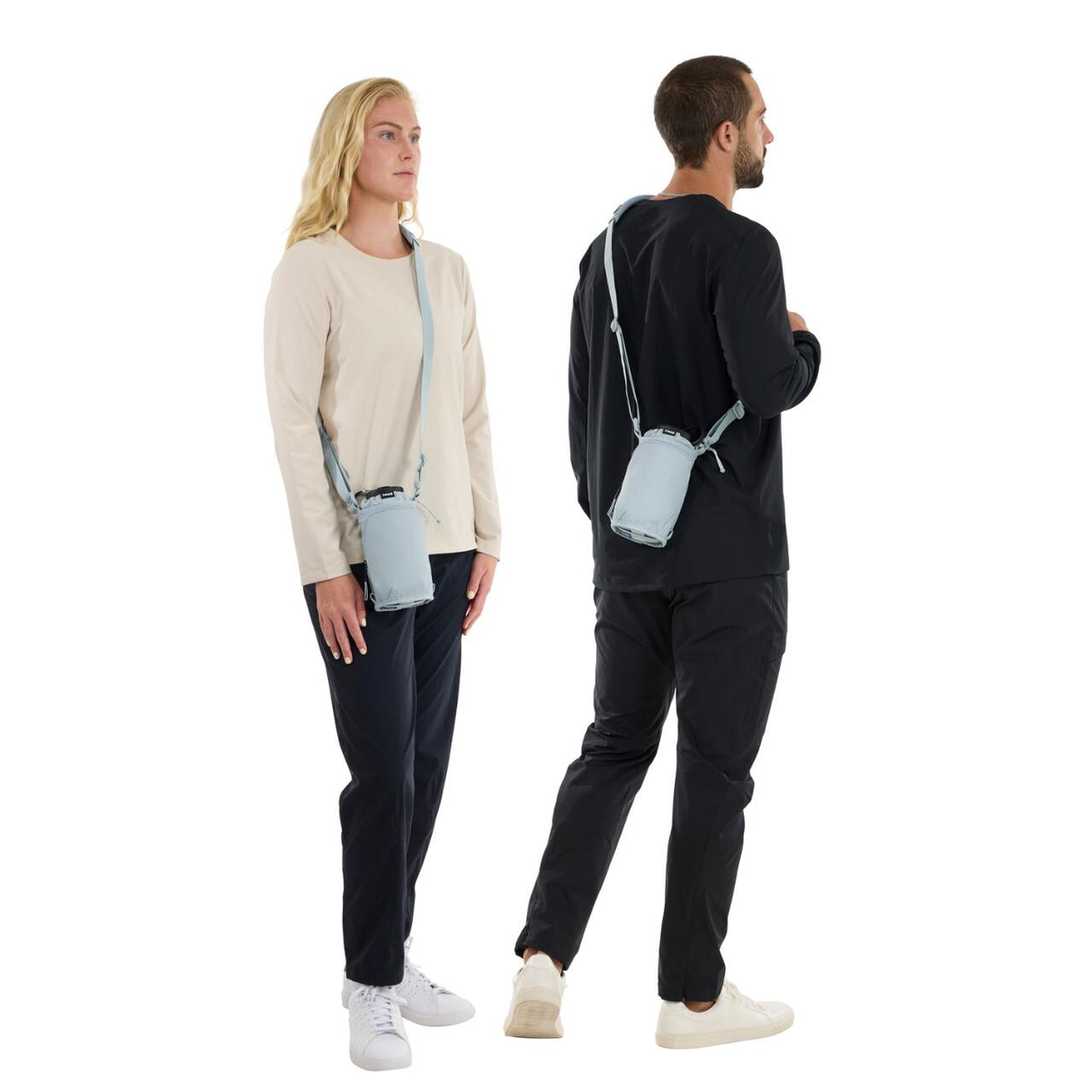 Geanta de umar pentru sticla de apa, Thule, EnRoute, Soft Blue/Darkest Blue