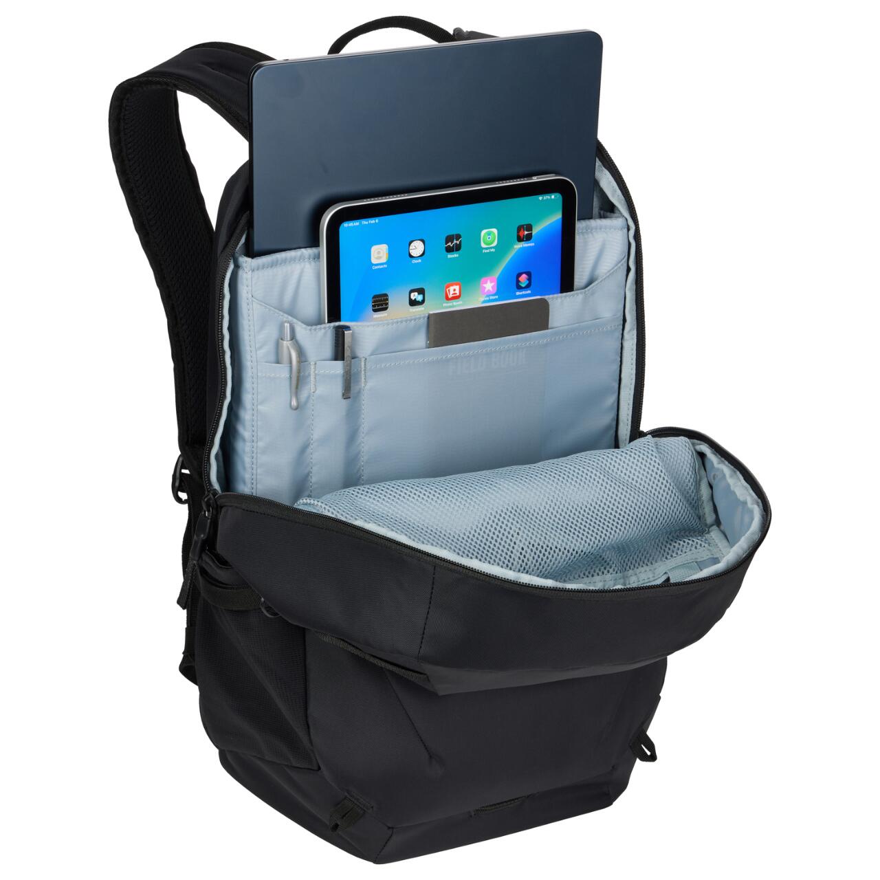 Rucsac urban cu compartiment laptop, Thule, EnRoute, 21L, Black