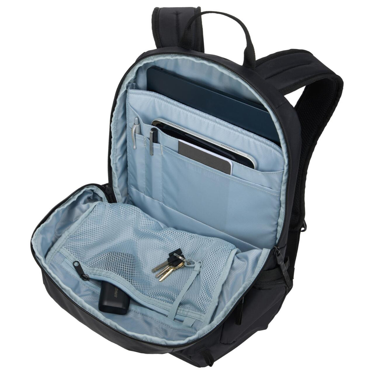 Rucsac urban cu compartiment laptop, Thule, EnRoute, 21L, Black