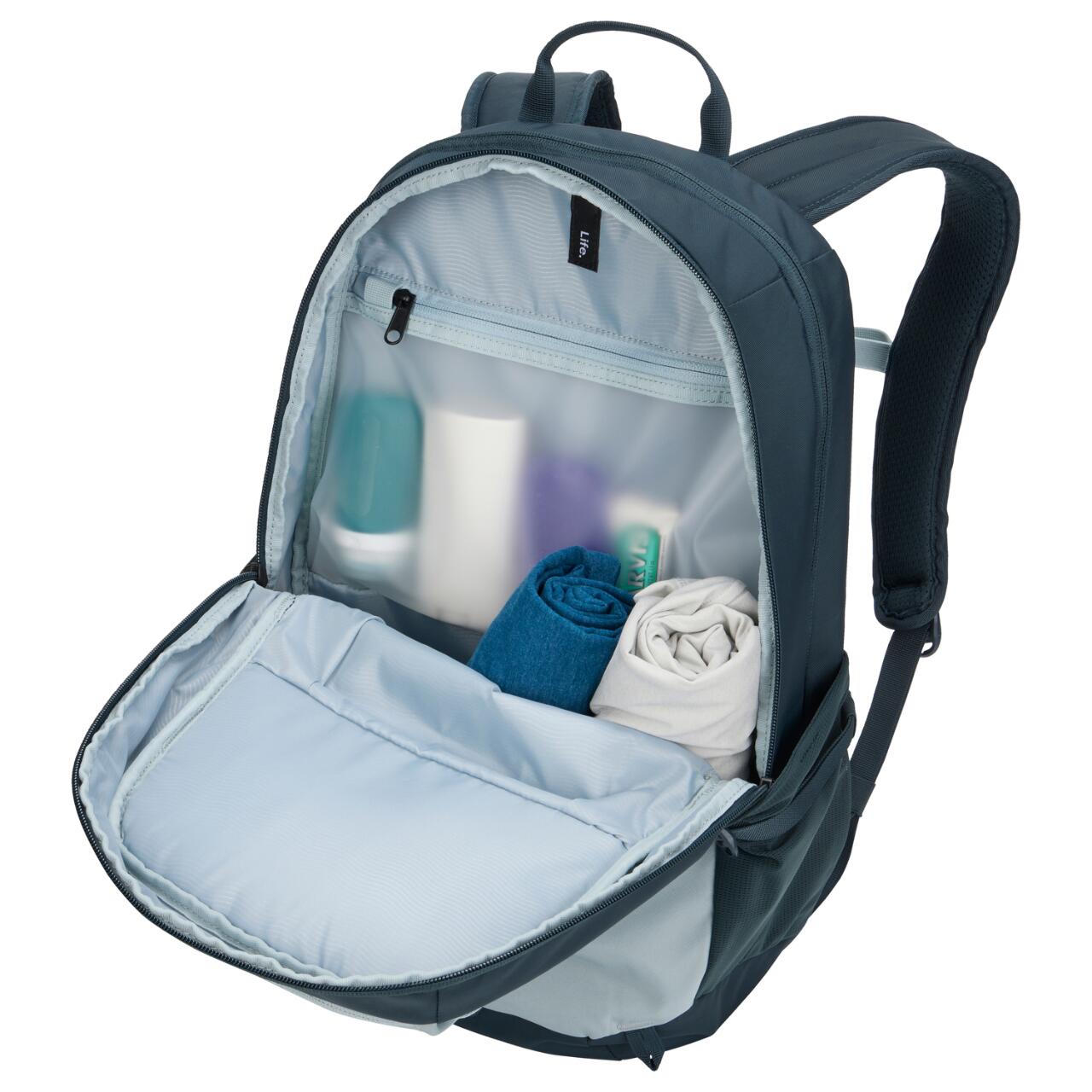 Rucsac urban cu compartiment laptop, Thule, EnRoute, 23L, Soft Blue/Darkest Blue