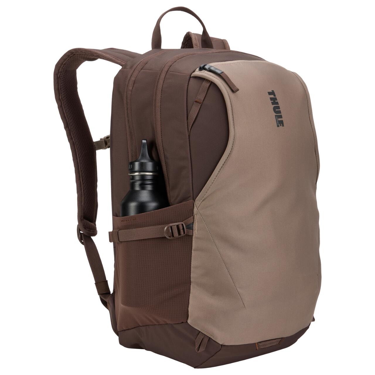 Rucsac urban cu compartiment laptop, Thule, EnRoute, 23L, Tinted Taupe/Nuanced Brown
