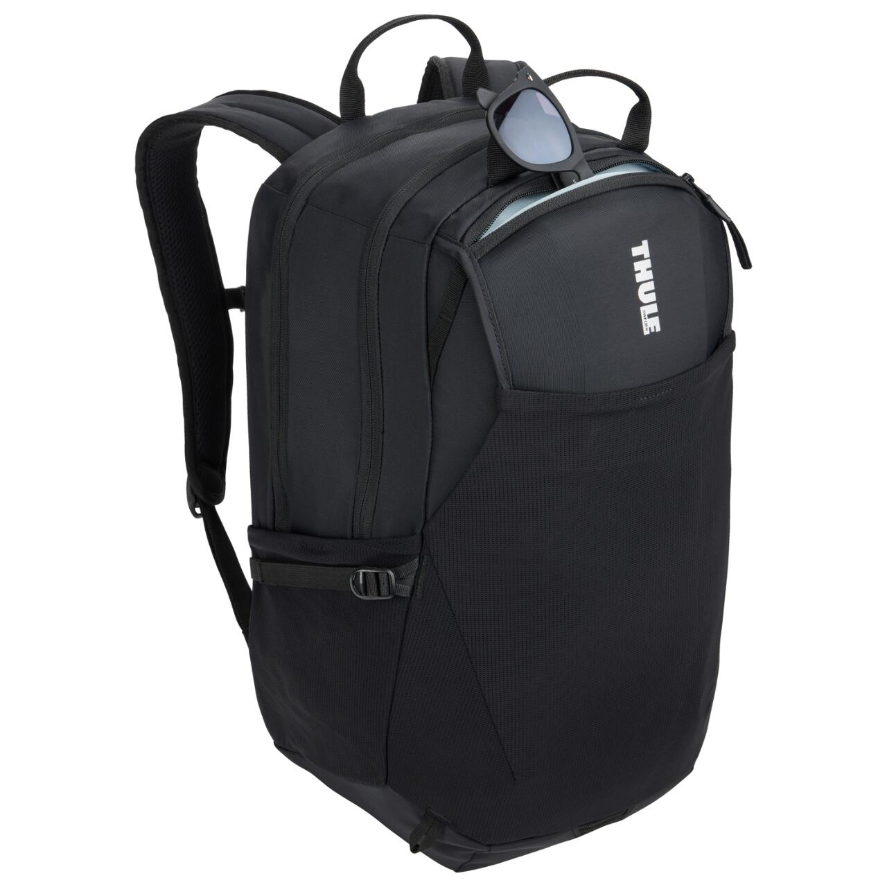 Rucsac urban cu compartiment laptop, Thule, EnRoute, 26L, Black