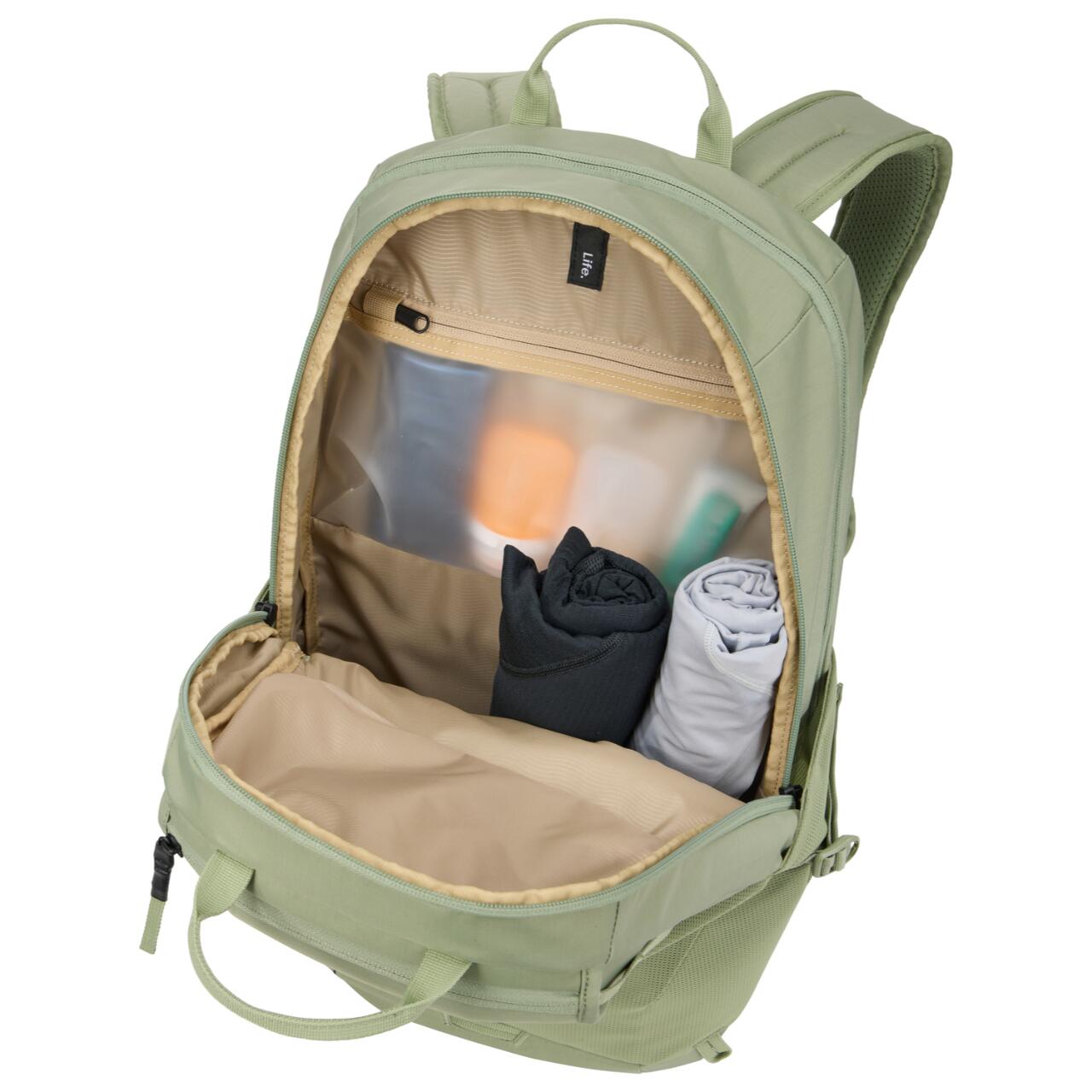 Rucsac urban cu compartiment laptop, Thule, EnRoute, 26L, Quiet Green