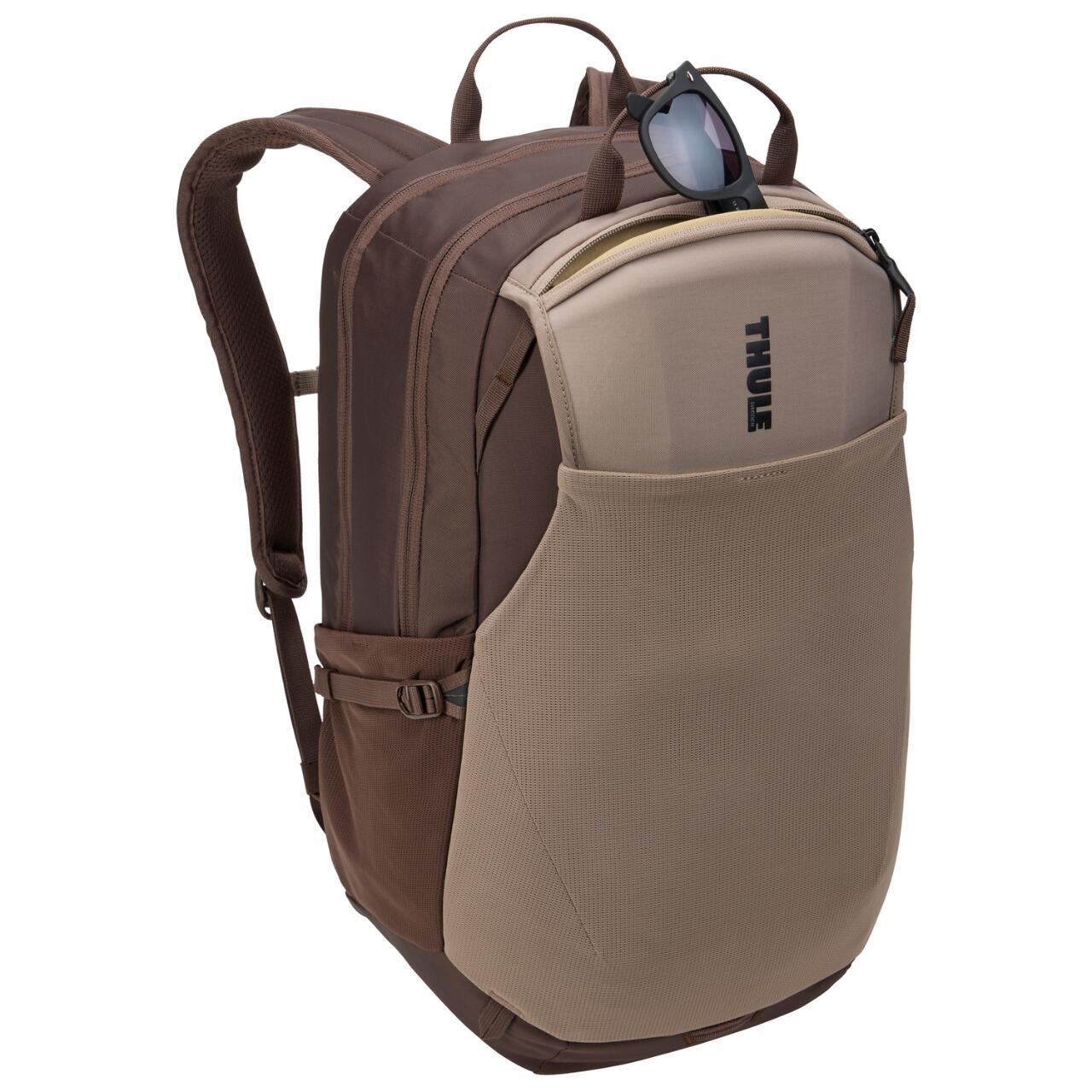 Rucsac urban cu compartiment laptop, Thule, EnRoute, 26L, Tinted Taupe/Nuanced Brown
