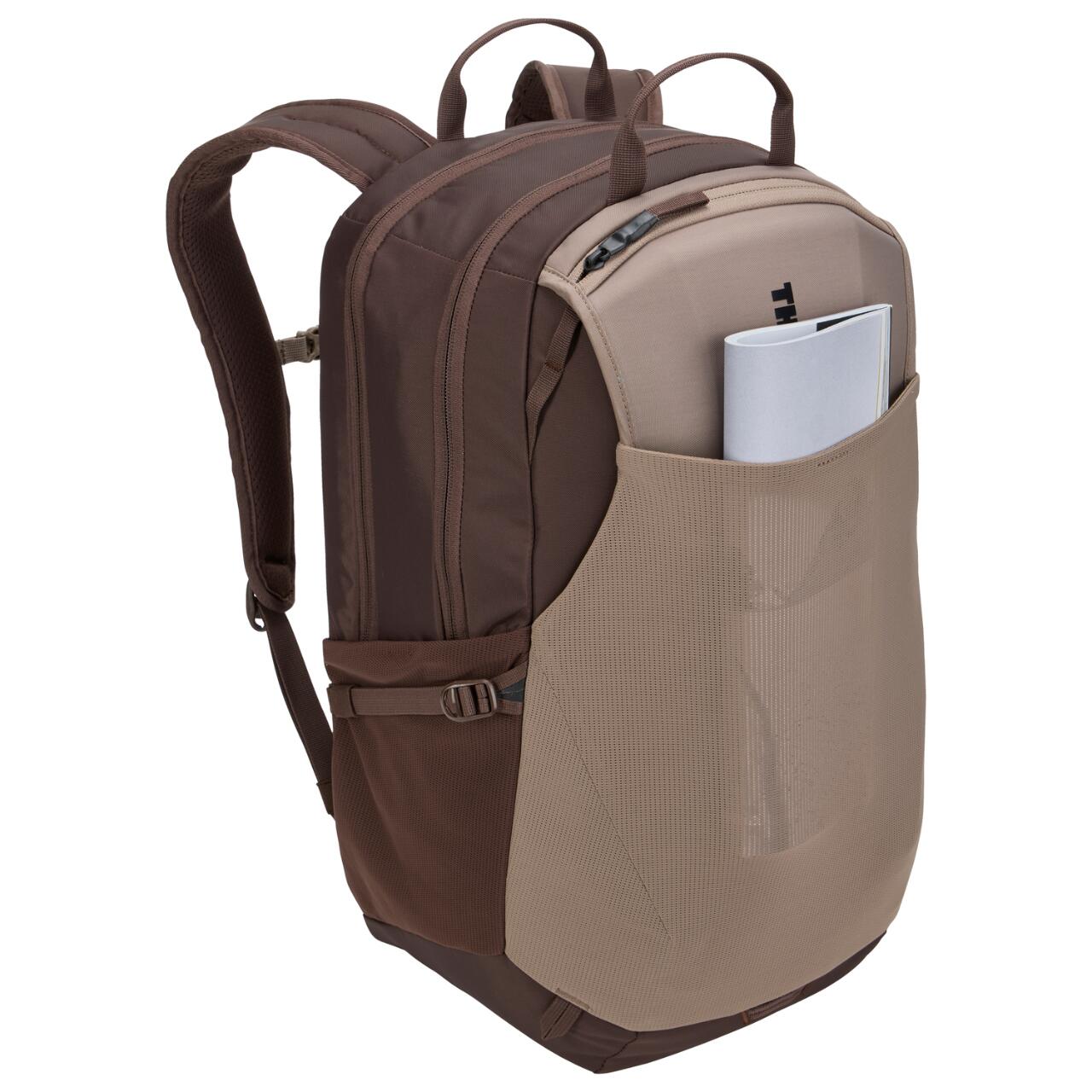 Rucsac urban cu compartiment laptop, Thule, EnRoute, 26L, Tinted Taupe/Nuanced Brown