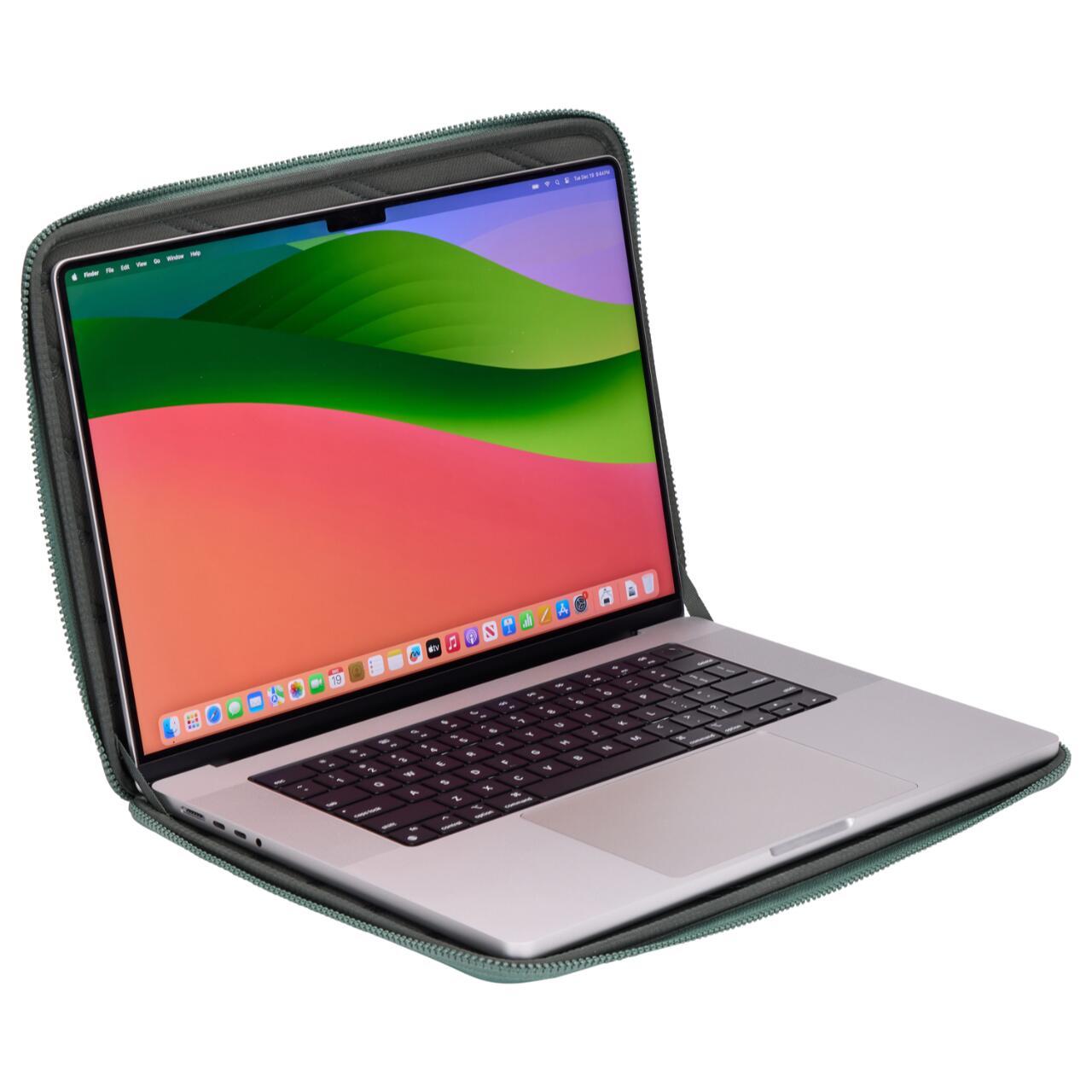 Carcasa laptop Thule Gauntlet MacBook Pro Cover 16", Hazy Green
