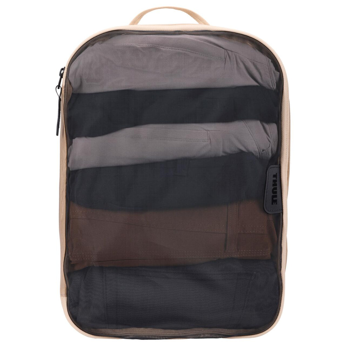 Saculet de depozitare Thule Packing Cube mediu, bej