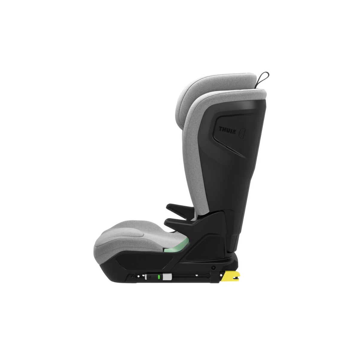 Scaun auto Thule Palm i-Size cu spatar inalt, pentru copii de 100-150 cm, Medium gray