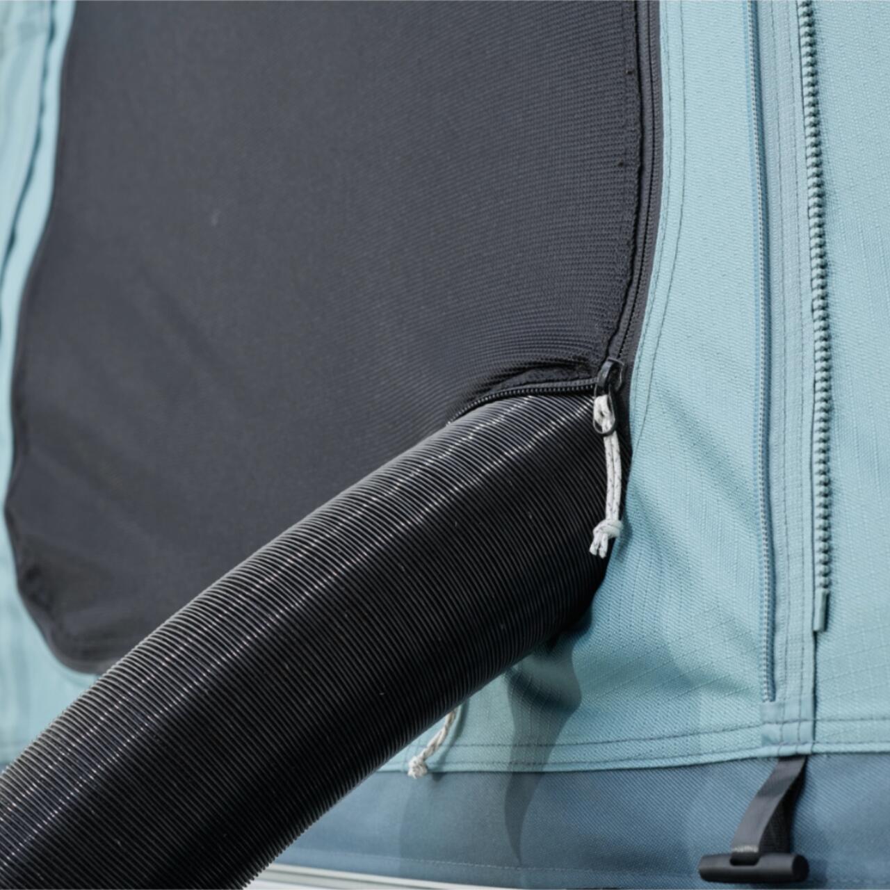 Cort auto cu prindere pe plafon, Thule, Widesky, pentru 2 persoane, Dark Slate