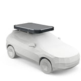 Cort auto cu prindere pe plafon, Thule, Widesky, pentru 2 persoane, Dark Slate