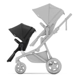 Thule Sibling Seat - Scaun al doilea copil pentru Carucior Thule Sleek 2, Black