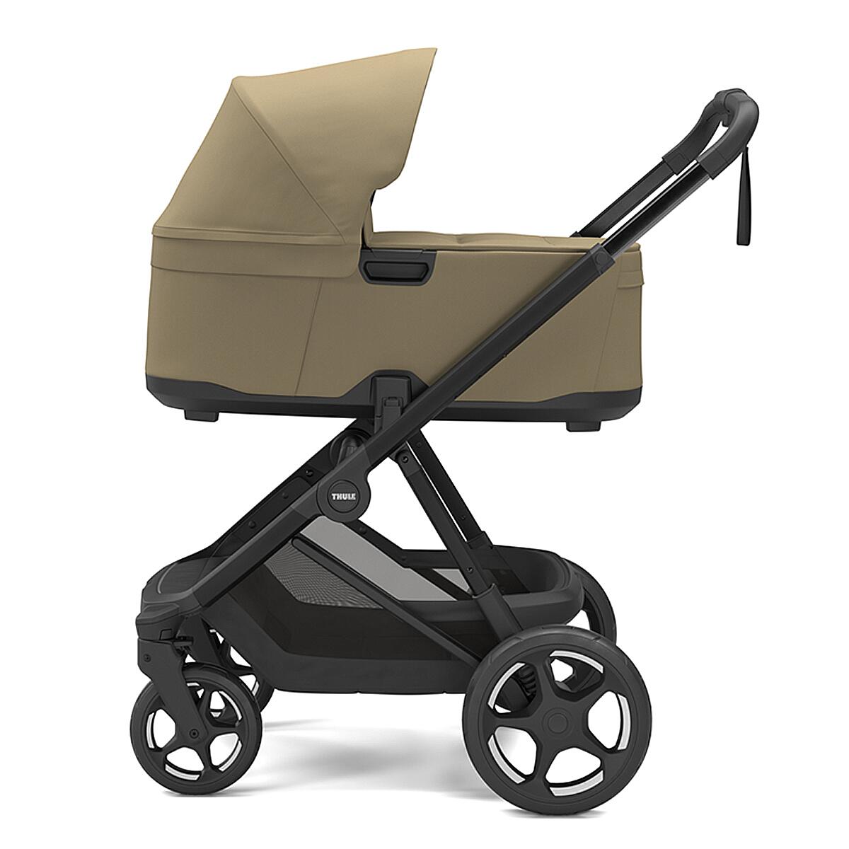 Set Carucior Thule Charm 2 in 1 Sport + landou, Faded Khaki