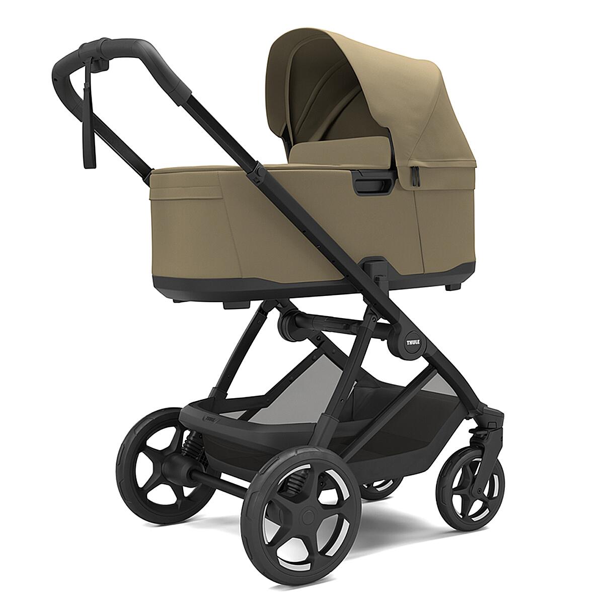 Set Carucior Thule Charm 2 in 1 Sport + landou, Faded Khaki
