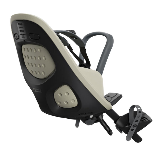 Scaun pentru copii cu montare pe bicicleta in fata - Thule Yepp 2 Mini Front mounted Soft Sand
