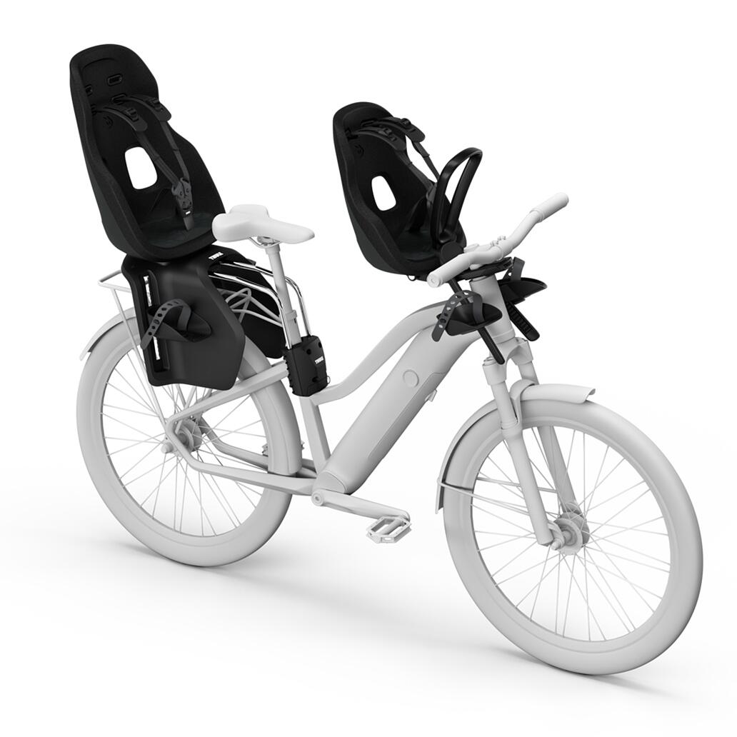 Scaun pentru copii cu montare pe bicicleta in fata - Thule Yepp Nexxt 2 Mini Front mounted Midnight Black