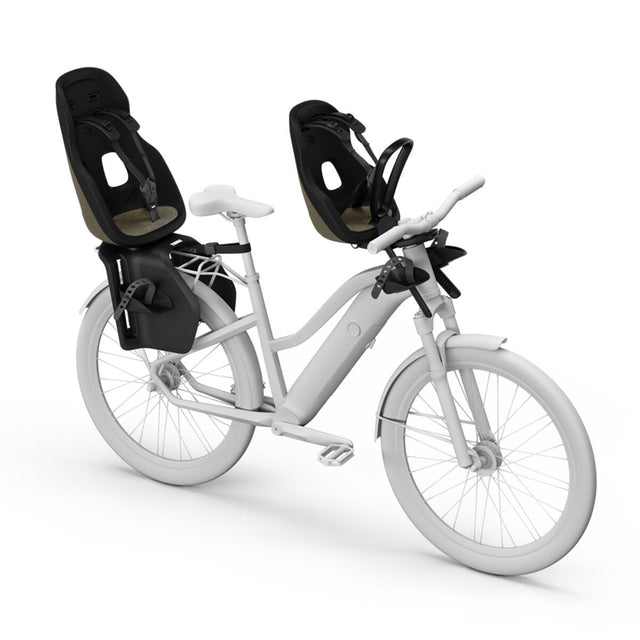 Scaun pentru copii cu montare pe bicicleta in fata - Thule Yepp Nexxt 2 Mini Front mounted Deep Khaki