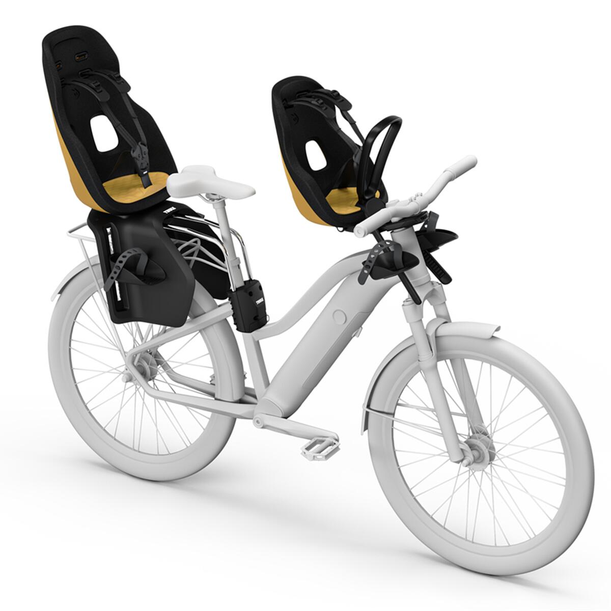 Scaun pentru copii, cu montare pe bicicleta in spate - Thule Yepp Nexxt 2 Maxi Frame mounted, Burnished Yellow