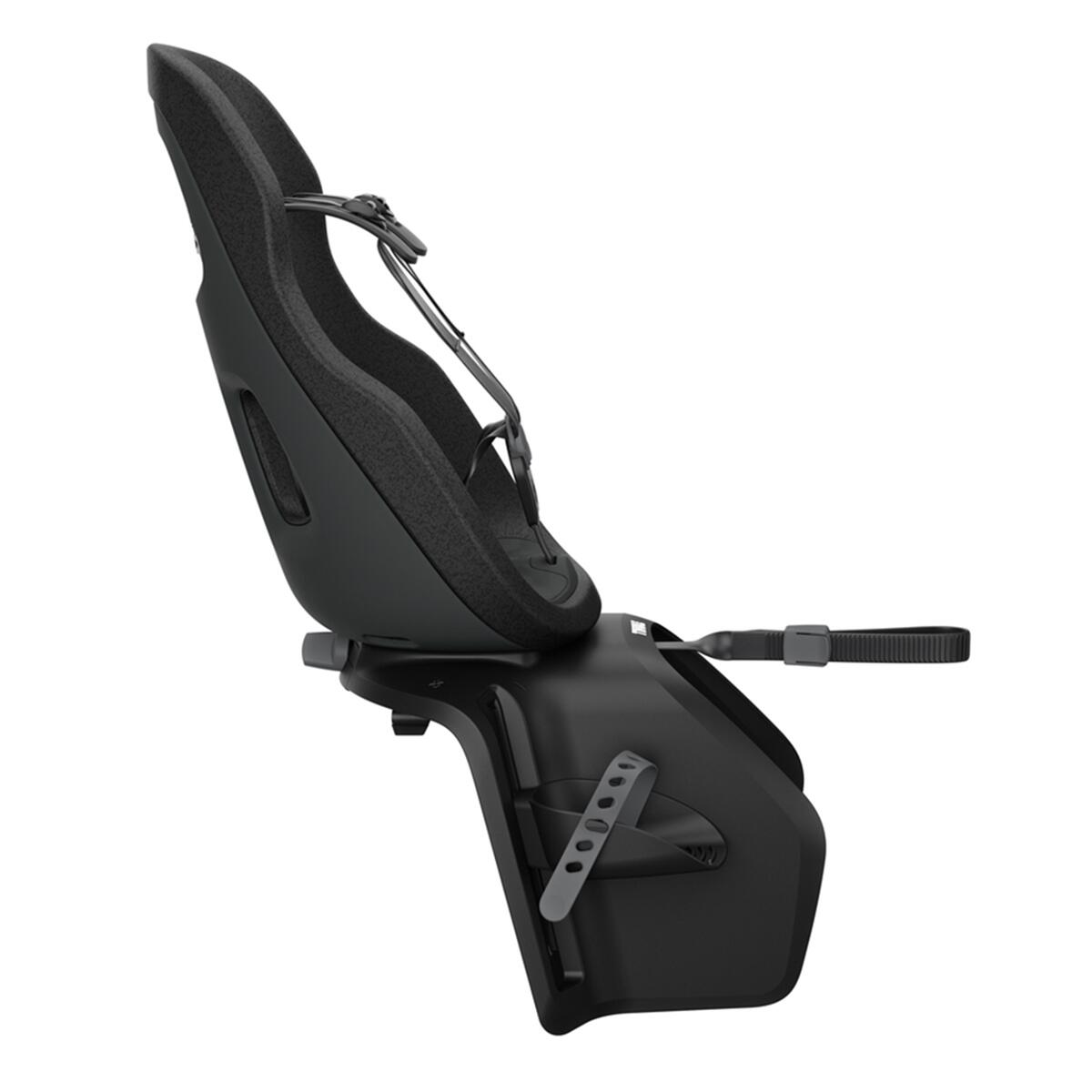 Scaun pentru copii, cu montare pe bicicleta in spate - Thule Yepp Nexxt 2 Maxi Rack mounted, Midnight Black