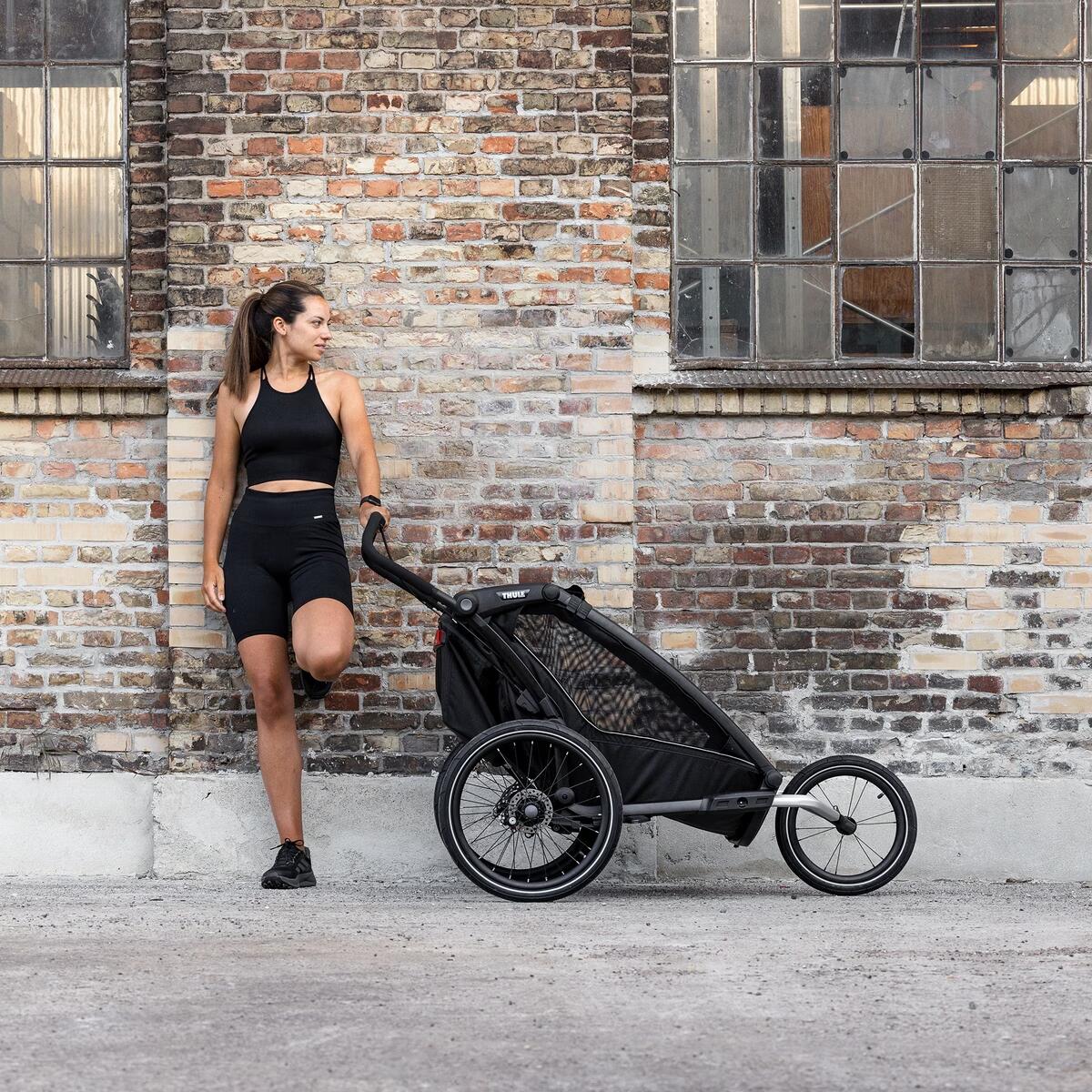 Kit all-terrain pentru caruciorul multisport Thule Chariot 2 pentru 2 copii