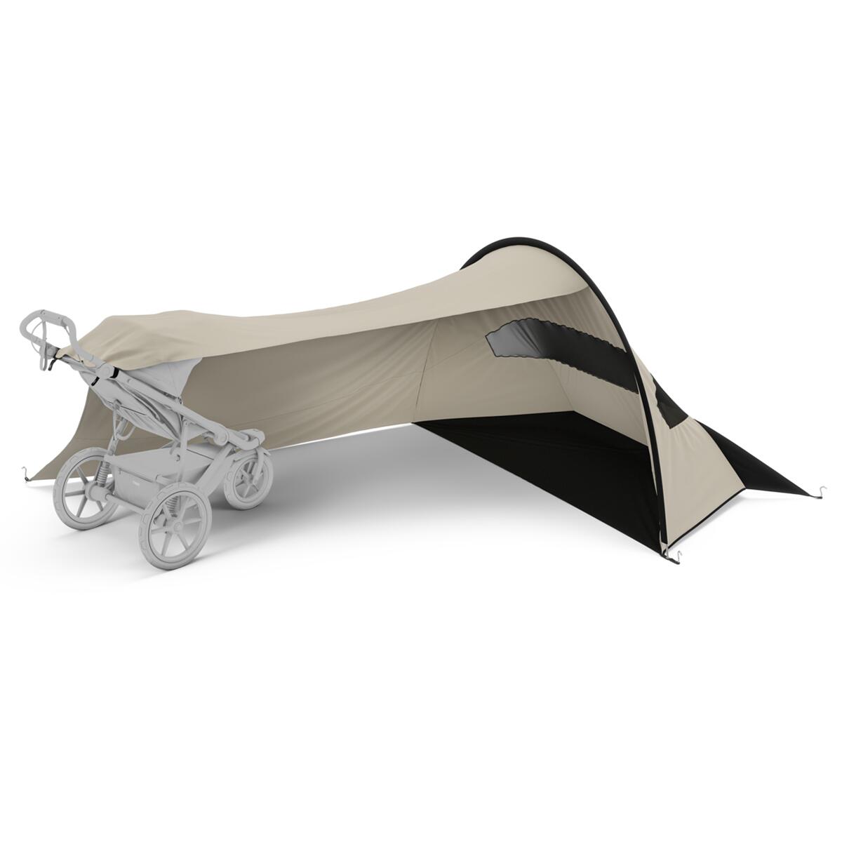 Accesoriu Thule Sun and Wind Tarp - protectie pentru soare și vânt compatibila cu Thule Chariot si Urban Glide, Beige