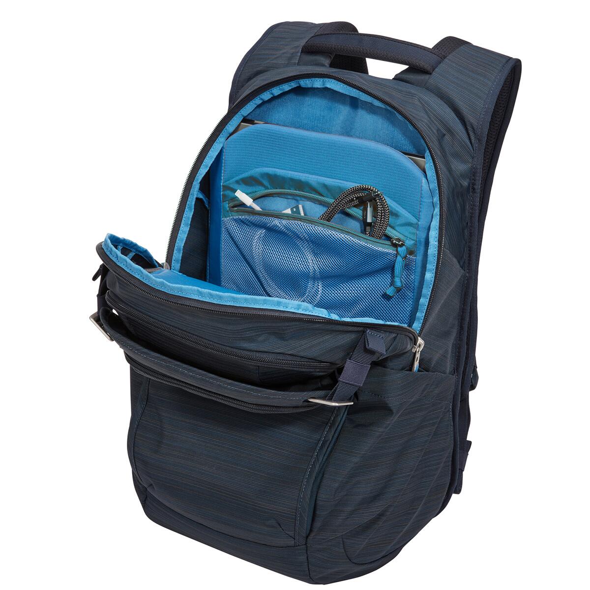 Rucsac urban cu compartiment laptop, Thule, Construct, 24L, Carbon Blue, model 2026