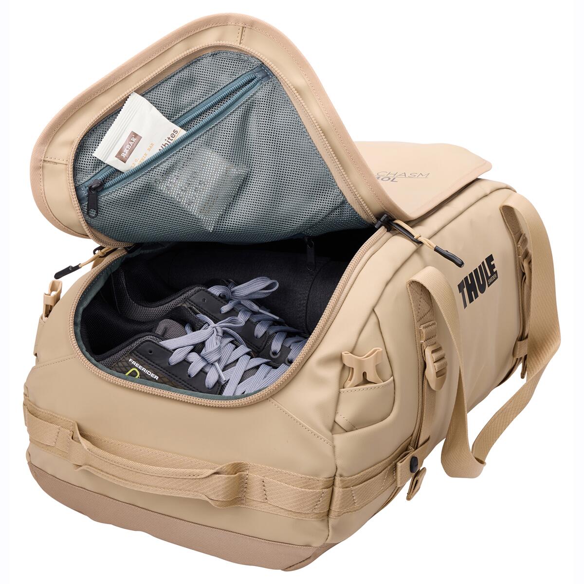 Geanta voiaj duffel, Thule, Chasm, 40L, Gentle Beige