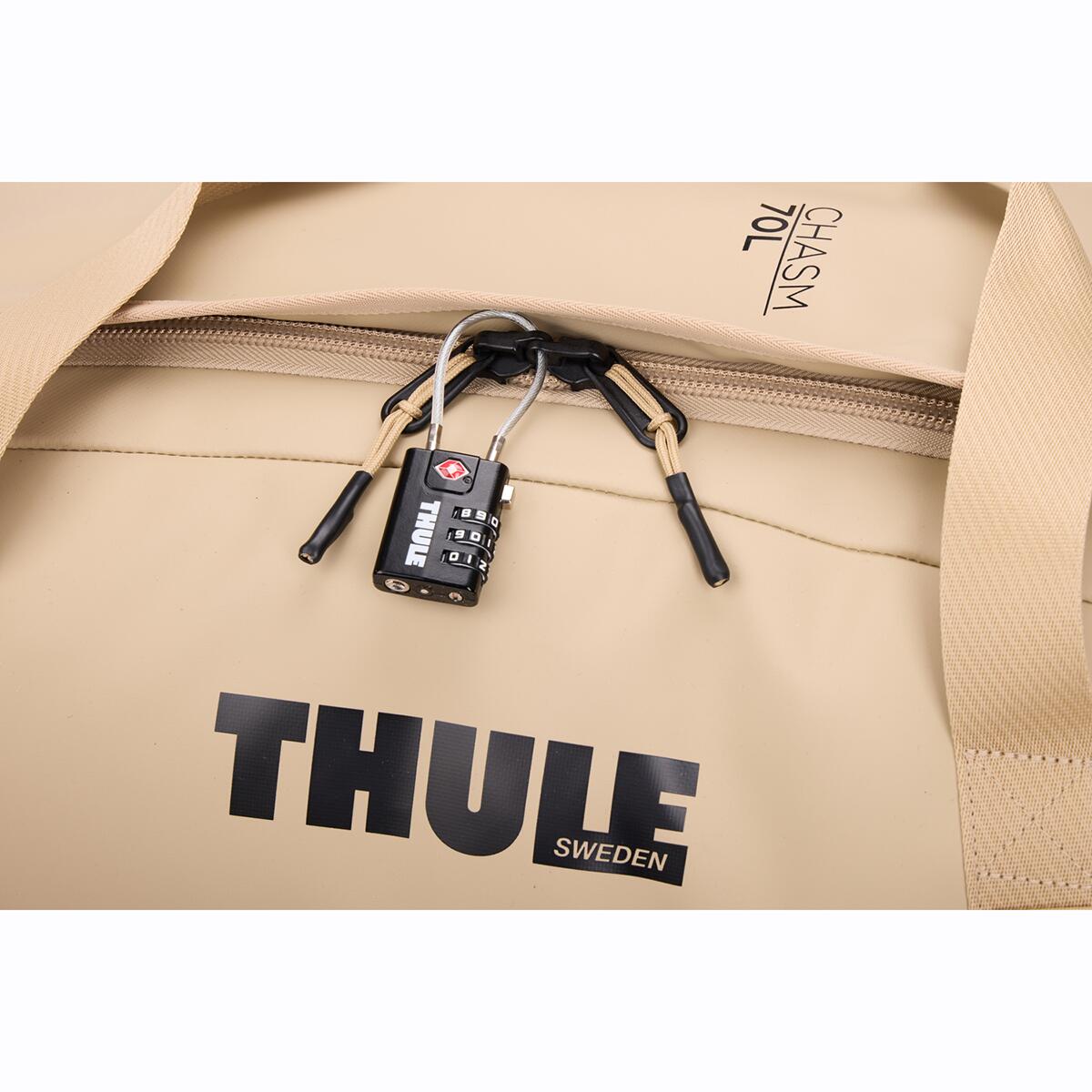 Geanta voiaj duffel, Thule, Chasm, 70L, Gentle Beige