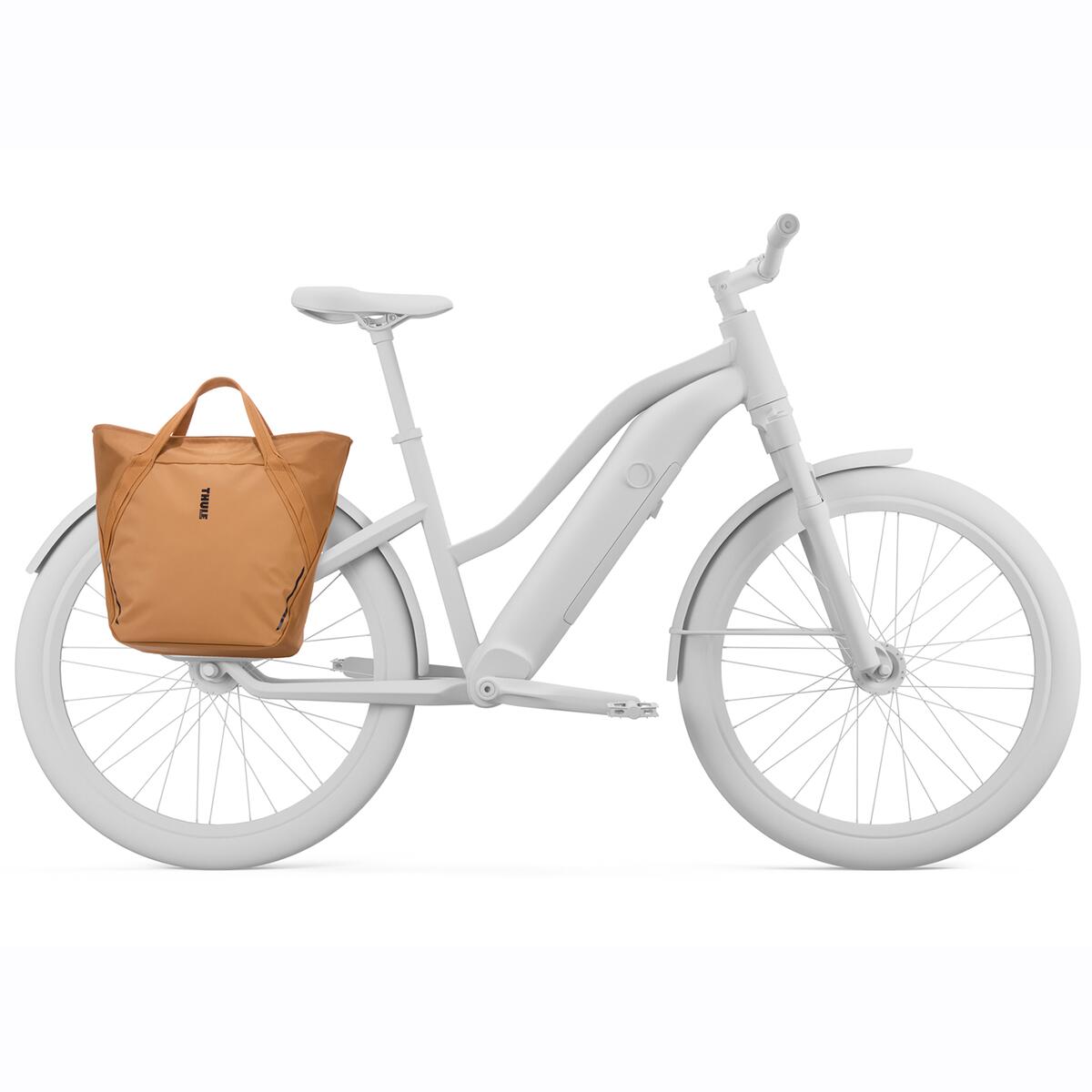 Geanta Thule Chasm Tote for bike, compatibila cu panoul Thule InLock, 25L, Dusted Orange
