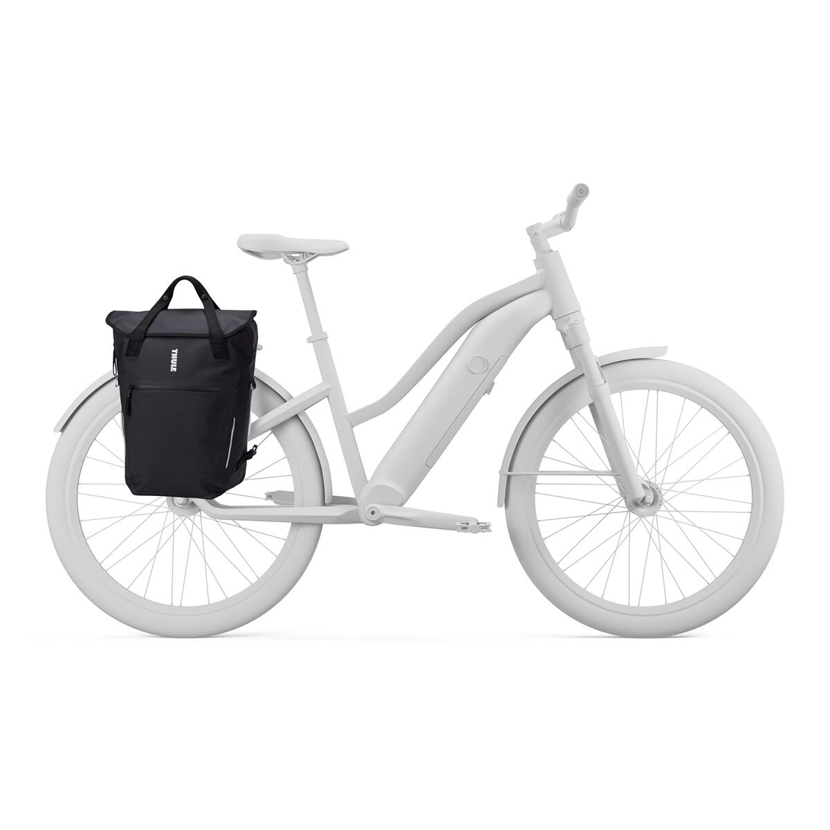 Geantă pentru bicicletă convertibilă în rucsac, Thule Shield, 23L, Black
