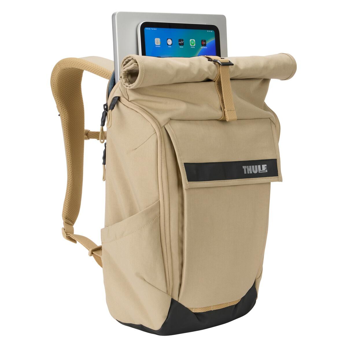 Rucsac urban cu compartiment laptop, Thule, Paramount, 24L, Gentle Beige