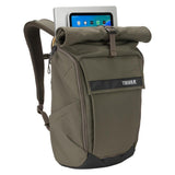 Rucsac urban cu compartiment laptop, Thule, Paramount, 24L, Mineral Brown
