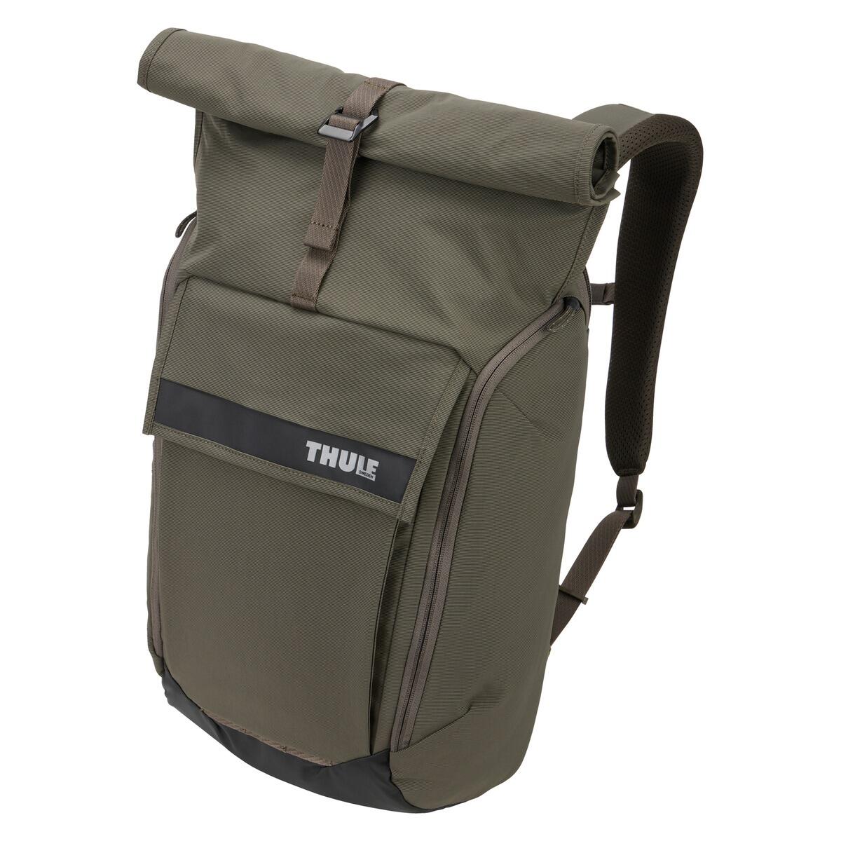 Rucsac urban cu compartiment laptop, Thule, Paramount, 24L, Mineral Brown