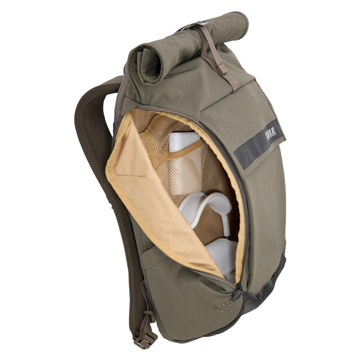 Rucsac urban cu compartiment laptop, Thule, Paramount, 24L, Mineral Brown